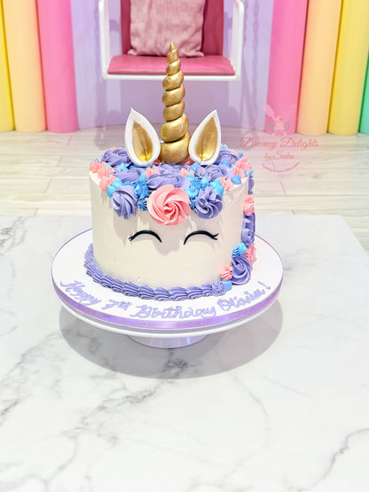 Unicorn Horn Cake