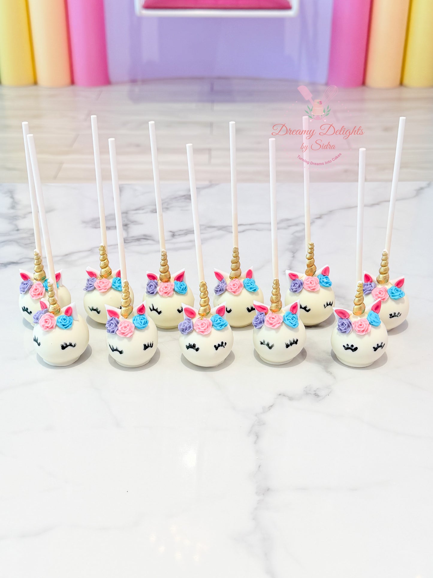 Unicorn Cake Pops