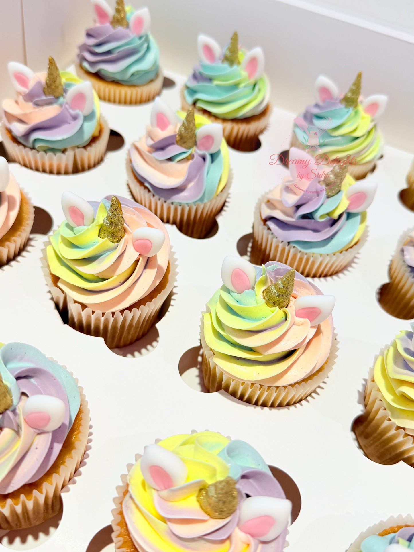 Cute Unicorn Cupcakes