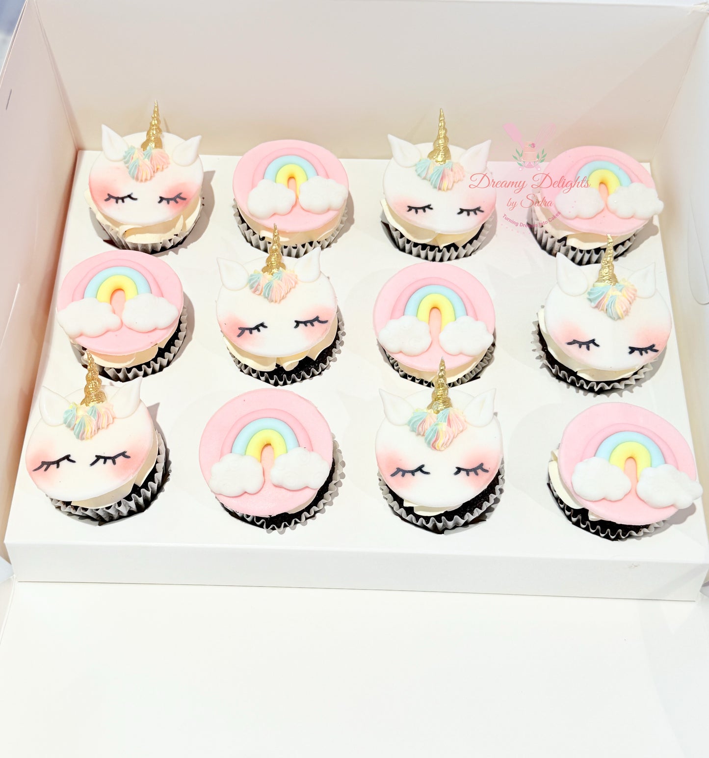 Magical Unicorn Party Cupcakes