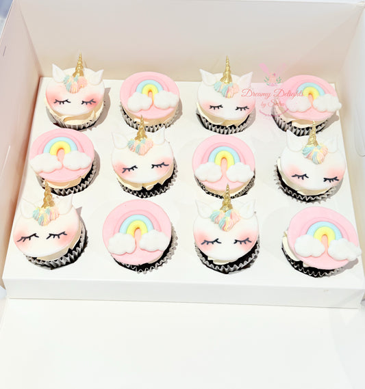 Magical Unicorn Party Cupcakes